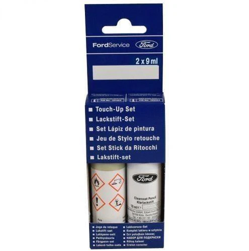 Stylos de retouche peinture Ford 9 ml Jaune Californien code couleur : FEBGWHA – Image 2