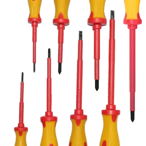 Assortiment de tournevis isolés 1000V Phillips et Plats - 8 pièces | SP Tools | SP34041