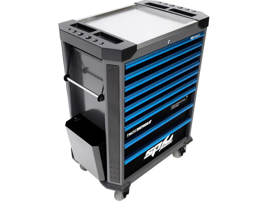 Servante VDE 1000V 9 tiroirs dont 6 équipés de 342 outils Noire/Bleue TECH SERIES | SP Tools | SP01104 – Image 5