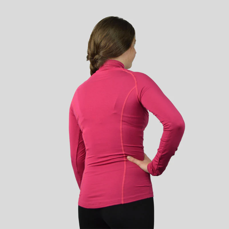 Base Layer « AIGUILLE VERTE » Femme Fushia – Image 4