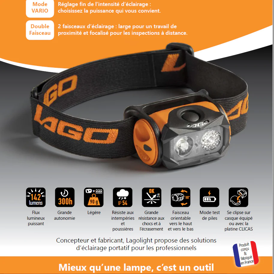 Lampe frontale BXR2.0 – Image 3