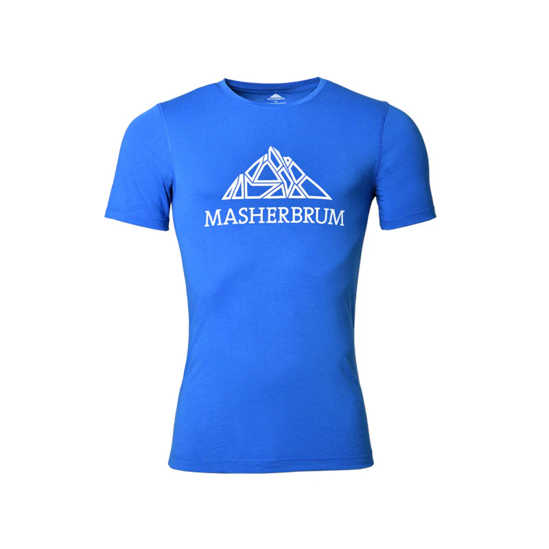 T-SHIRT HOMME PROCLIMB MANCHES COURTES BLEU COBALT – Image 2