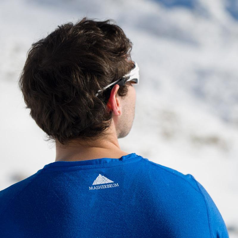 T-SHIRT HOMME PROCLIMB MANCHES COURTES BLEU COBALT – Image 9