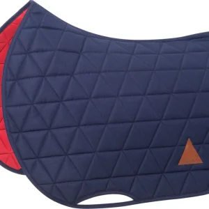 Tapis de selle EXCEL-ANSE mixte bleu marine
